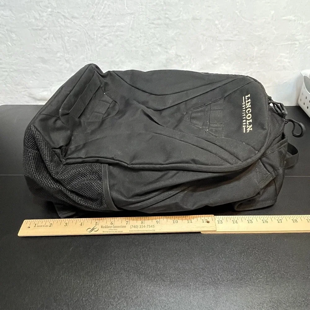 Lincoln Outfitters Rugged Backpack Camping Computer Sleeve Sturdy Large Size
